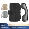 Interior Accessories Car Inflatable Bed PVC Flocking Mattress Supplies SUV Rear Seat Folding Travel