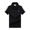 Summer Brand Clothes Luxury Designer Polo Shirts Men's Casual Polo Fashion Snake Bee Print Brodery T Shirt High Street Menshigh Quality Polos