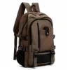 Backpack Travel Men Tactical Militari Mountaineering Bag Canvas Large Capacity Backpacks Women Outdoor Camping Computer