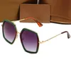1 Stück Mode Runde Sonnenbrille Brillen Sonnenbrille Designer Marke Schwarz Metallrahmen Dunkel 50mm Glaslinsen Für Herren Damen Besser AA0106