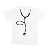 T-shirts pour hommes Stéthoscope OFFICIEL Nouveauté T-shirt sous licence Band Merch TOUTES LES TAILLES Hauts imprimés personnalisés de haute qualité Hipster