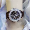 Montres-bracelets 2023 cristal Starlight montre à Quartz Relogio Feminino robe de luxe femmes montres blanc céramique diamant strass