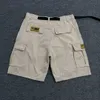 Shorts masculinos 23ss Corteiz New Devil Island Heavy Industry Pocket Work Ukdrip Drill Style Capris T230522