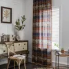 Curtain Modern Window Drapery Breathable Shade Wrinkle-resistant Boho Farmhouse Privacy Protection