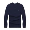 Men's Sweaters Spring Autumn High-quality Cotton Men Pullovers Fit Knitting V-Neck Blaine Plus Size 8508