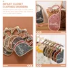 Storage Bags 7 Pcs Delicate Creative Decorative Cute Chic Unique Exquisite Nursery Closet Size Dividers Baby Clothing For