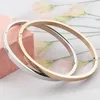 Bangle Fashion Stainless Steel Jewelry Five-Leaf Flower Bracelets For Women Kids Party Gifts Wholesale