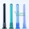 Kolorowy 14 mm dyfuzor Bong Downstem Hookah Glass Down Sland Slider Kolor niestandardowe hurtowe akcesoria do palenia dla zlewki