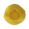 Berets 2023 Fisherman Hat and Banana Print Men's Women's Hip-Hop Style Bob Yellow Summer