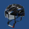 Cykelhjälmar Highway Mountain Bike Helmet med baklyktor Ciclismo Lätt ultralätt justerbar lämplig för skateboard och skoter P230522