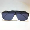 Mode 5A Sonnenbrille 0291S Für Damen und Herren Unisex Halbrahmen-Beschichtungslinse 0291 Maske Beliebte Carbonfaser-Beine Sommer Klassischer Stil Zufällige Box