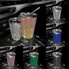 Auto Organizer Bling Diamant Slim Glitzer Wasserflasche Edelstahl Kaffeetasse 500 ml Stroh Strass für Frauen Home Office Ornament