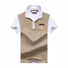 T-shirt 2023SG Summer LuxuryBrand Italie POLOT shirt mode hommes polos manches courtes coton décontracté T-shirts de haute qualité casualetter Down Collar Tops