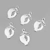 Pendant Necklaces 2Pcs Tibetan Silver Large Creative Pomegranate Fruit Food Charms For DIY Necklace Jewelry Making Supplies