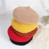 Chapeaux Bébé Enfants Filles Bonnet Béret Hiver Réchauffeur Français Artiste Ski Caps Cadeaux