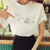 Spring Women T Hot Shirt Brand Summer Moda Little Prince Graphic Feminino Camiseta Camisetas Vouge para Mulheres O-Gobes Manga Curta