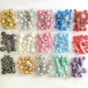 Other Event Party Supplies 20PCS Cake Topper Ball Set 2cm4cm Spheres DIY Birthday Cake Decoration for Party Celebrate Wedding Glitter Balls 230522