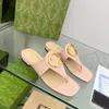 2023 Designer Frau Hausschuhe Männer Slipper Gear Bottoms Flip Flops Frauen Luxus Sandalen Mode Kausal Flip Flop Größe 35-45 mit Box 01