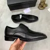 P6/10Model Mens Classic Business Shoes 2023 Ny Mens Luxury Designer Dress Shoes Fashion British Style Party Wedding Nightclub Size 45 Men s