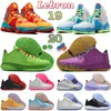 Lebrons 19 20 Мужские баскетбольные туфли 19S 20 -х годов Tune Squad Space Jam Миннеаполис из лиственной древесины классический лайм светящий