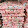 Components 500pieces 20mm diy MIX candy sweets fruit flower sticker beads.for woman kids hairpin phone shell jewelry making accessories2022