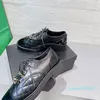 Freizeitschuhe, Luxus-Design, Damenmode, echtes Leder, flache Schuhe, Nähen, Designer-Brogue, Frühling, runde Zehen, Schnürschuhe im britischen Stil, Zapatillas