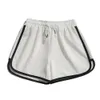 Womens Shorts Summer Street Fashion Short Elastic Waist Short Pant Loose Solid Soft Cotton Casual Short Femme Shorts 230520