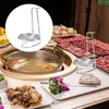 Dinnerware Sets Kitchen Stainless Steel Swan Shape Soup Spoon Rest Ladle Colander Holder Stand Rack