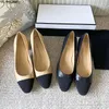 Sandales 2023 chaussures habillées pour femmes sandales en cuir bout carré fête talons à paillettes printemps et automne mi-talon hauteur 6,5 cm J230522