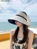 Sonnenschutzhut für Damen, UV-Schutz für den Sommer 2023, neuer Sonnenschutzhut, Strohhut mit großer Krempe, Gesichtsschutz, hohles Oberteil und kleiner Sonnenhut