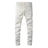 Jeans amari amirl alti amirlies am amis traforato imiri amiiri elastico designer abbigliamento jeans street denim pantaloni es uomo bianco caldo diamante stile tendenza coreano IZ9H