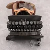 Charm Armbanden 4 stks/set Luxe Sieraden Zirkoon Mannen Kubieke Micro Pave CZ Gevlochten Vlechten Armband