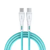 PD 120W USB C tot TYPE-C-kabel 6a Fast Charger Data Draad voor Huawei Samsung Xiaomi Telefoon Laadlijn Quick Nylon Braid