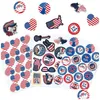 Andere feestelijke feestartikelen 4e van JY -stickers Red Witblauw Patriotisch label Onafhankelijkheidsdag Decor Drop Delivery Home Garden Dh8OH