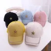 Ball Caps Doit 2023 Children Baseball Cap Summer Hip Hop Five-pointed Star Kids Mesh Hats Boys Girls Child Snapback Hat Gorras