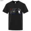 Męskie koszulki śmieszne odtwarzacz muzyki męski Tops Summer luźna koszulka bawełniana crewneck T-shirt Hip Hop Tee Ubrania wysokiej jakości T-shirty Man New L230520 L230520