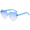 Enfants Lunettes De Soleil Coeur De Pêche Lunettes De Soleil Adultes Transparent Jelly Designer Lunettes Filles En Gros Plage Bord De Mer Enfants Mode Lunettes Lunettes BC720