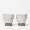 Чашки блюдцы Jingdezhen Керамическая чашка ручной работы Zen Blue Glaze Tea Cup Creative Retro простые офис