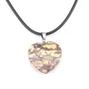Anhänger Halsketten 25x25mm Herzform Natürliche Karneol Stein Perlen Für Frau Geschenk Großhandel!