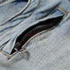Designer Clothing Amires Jeans Denim Pants Amies 2022 Nouveau 1051 Bachmann Jeans Classic Mens Slim Pants with Small Legs Motorcycle Versatile Highstreet Fashion Pants