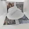 Bow Knot Hollow Top Sunshade Hat For Women Tome Summer 2023 Ny liten doftande stil Stor rand ansikte som täcker Sunscreen Hat