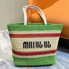 Designer -Taschen -Tasche Tasche MM Strick vielseitig Retro -Funktionstasche Buchstaben Muster Sommer Frauen Umhängetasche