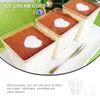Geschirrssätze klare Dessertbecher: Pudding Mousse Cupcake Bowls Ramekins Dish Parfait Container Transparent