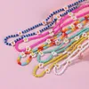 Choker 2023 Bohemia Daisy Seed Beads Strand Necklace String Collar Charm Colorful Handmade For Women Fashion Jewelry Gift