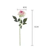 Fleur Artificielle Rose Fleurs De Soie Real Touch rose Marrige Fleurs Décoratives Décorations De Mariage Décor De Noël 12 Couleurs LT463