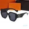 Estigante de óculos de sol quadrados Designer Black Driving Driving Brand Sun Glasses Outdoor Sports Eyewear