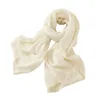 Scarves MeetMetro Women Knitted Shawl Cashmere Winter Warm Pashmina Shoulder Knotted Scarf Wool Luxury