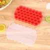 Nya kubtillverkare Silikoner Ice Mold Honeycomb Ice Cube Tray Magnum Silicone Mold Former Food Grade Mold For Whisky Cocktail Wholesale