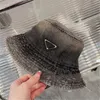 Męskie damskie projektanci czapki wiadra szerokie grzbiet czapki słońce zapobiegaj czapce czapki baseballowej czapki snapbacki dżinsowe sunbonnet na zewnątrz