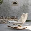 Kampmeubilair Balkon Rocking stoel Nordic Outdoor Garden Sofas Home Leisure Rope Living Room Japanse Courtyard Sofa